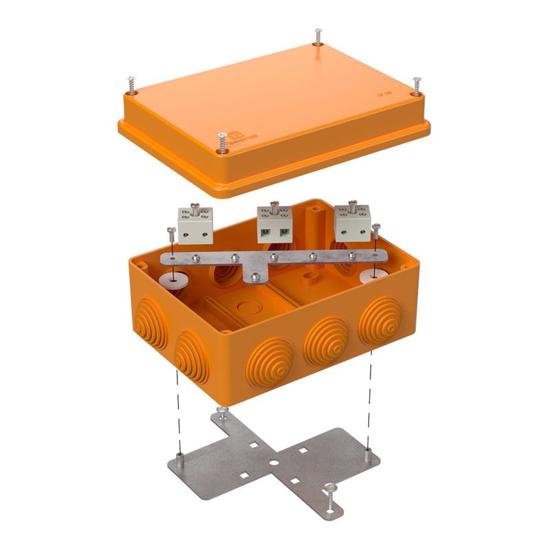 коробка огнестойкая оп 40-0310-fr6.0-6 е15-е120 150х110х70 промрукав 40-0310-fr6.0-6 от BTSprom.by