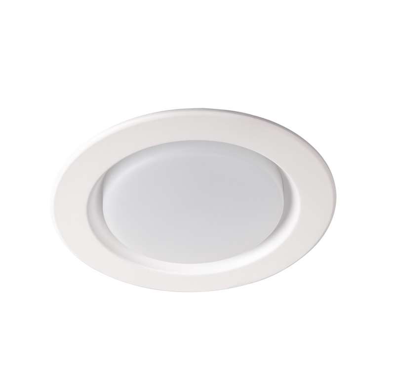 светильник светодиодный pled dl5 wh downlight 12вт 4000к ip40 дво встраив. pro jazzway 5026421a от BTSprom.by