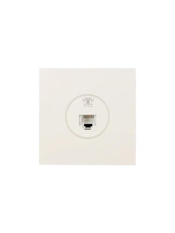 розетка телефонная евр сп zima ip20 слон. кость lezard 704-9088-137 от BTSprom.by