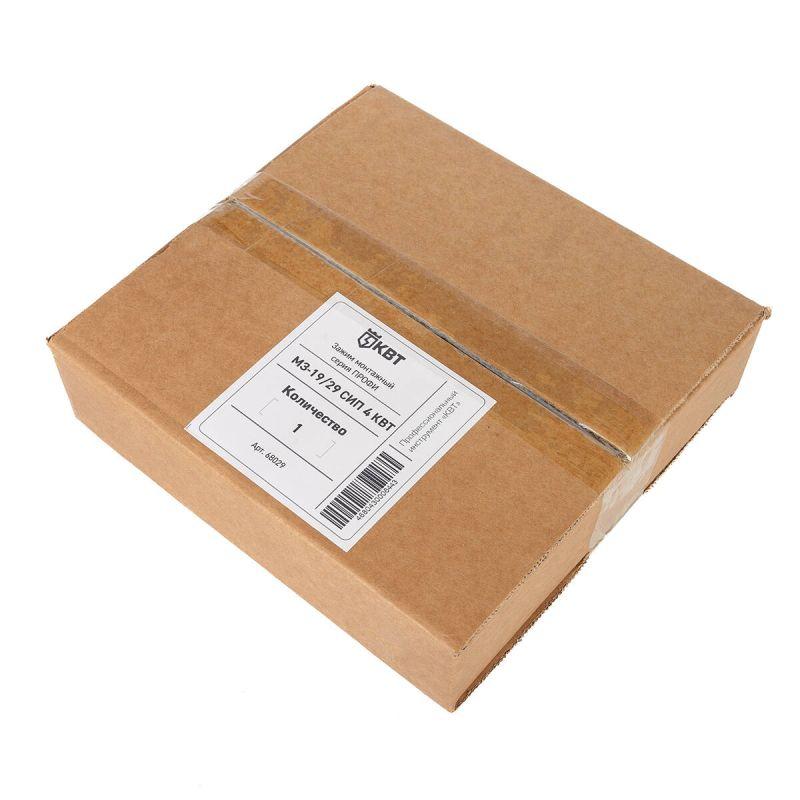  Зажим монтажный МЗ-19/29 СИП4 КВТ 68029 фото в каталоге от BTSprom.by