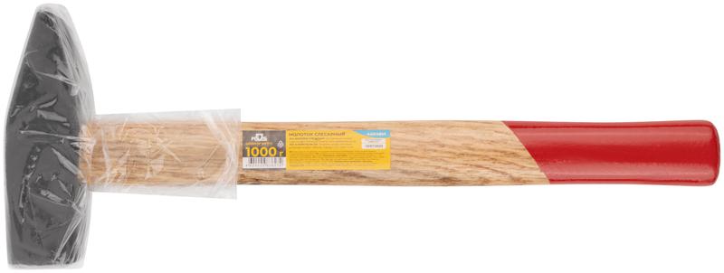  Молоток 1000г деревянная ручка MOS 44048М фото в каталоге от BTSprom.by