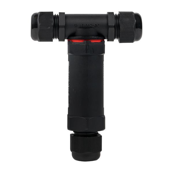  Коннектор кабельный Т-образный (клеммник 5PIN) IP68 FreeTools EKF plc-uac-cb5T фото в каталоге от BTSprom.by