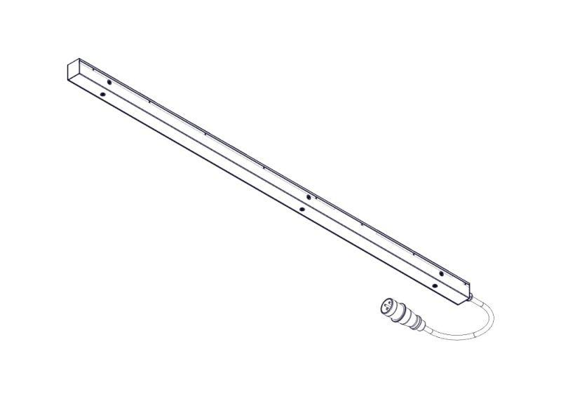  Блок распределения питания Uniprom управляемый 0U 400В 3ф 32А 18хC13 12хC19 3 модуля кабель IEC309 SE UP8986 фото в каталоге от BTSprom.by