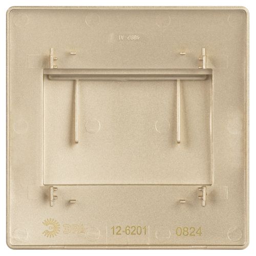  Накладка на карточный выключатель Эра12 12-6201-04 на 12-4105-99 шампань Эра Б0043203 фото в каталоге от BTSprom.by