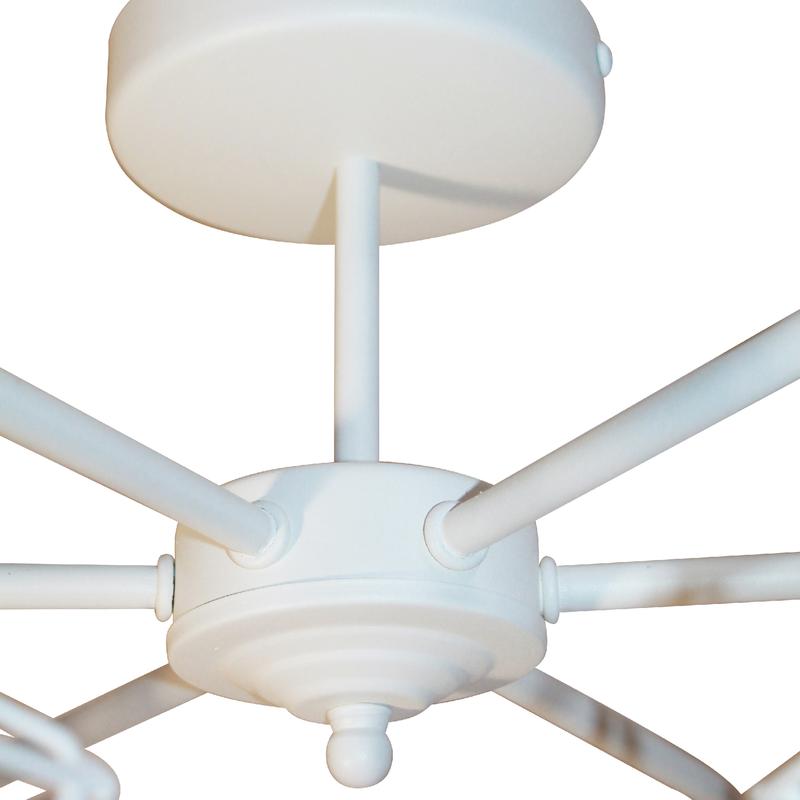  Светильник "Стелла" 161 НПБ 01-6х60-142 Е27 ИУ бел. муар Элетех 1005404670 фото в каталоге от BTSprom.by