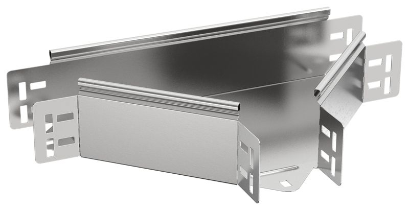 Разветвитель Т-образный 80х80 1.5мм ESCA 7 IEK ES7-RT-080-080-15 от BTSprom.by