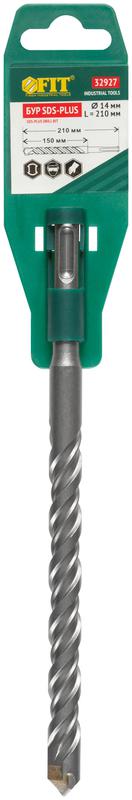  Бур по бетону SDS PLUS с двойн. резьбой 14х210мм FIT 32927 фото в каталоге от BTSprom.by