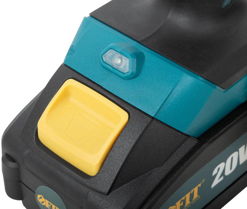  Дрель-шуруповерт аккумуляторная бесщеточная 20В 2000об/мин 100Нм Li-Ion 4.0А.ч FIT 79904 фото в каталоге от BTSprom.by