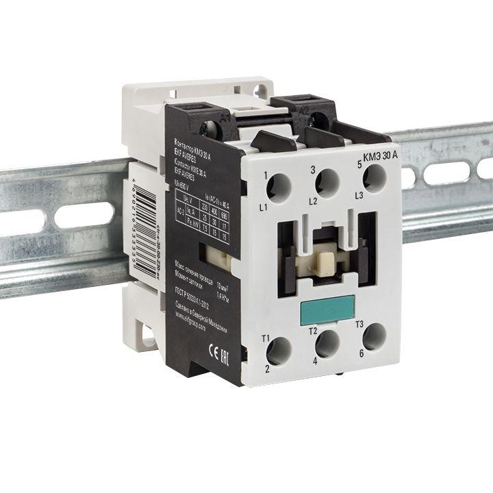 контактор кмэ 30а кат. 230в ac averes ekf ctr-s-30-00-230-av от BTSprom.by