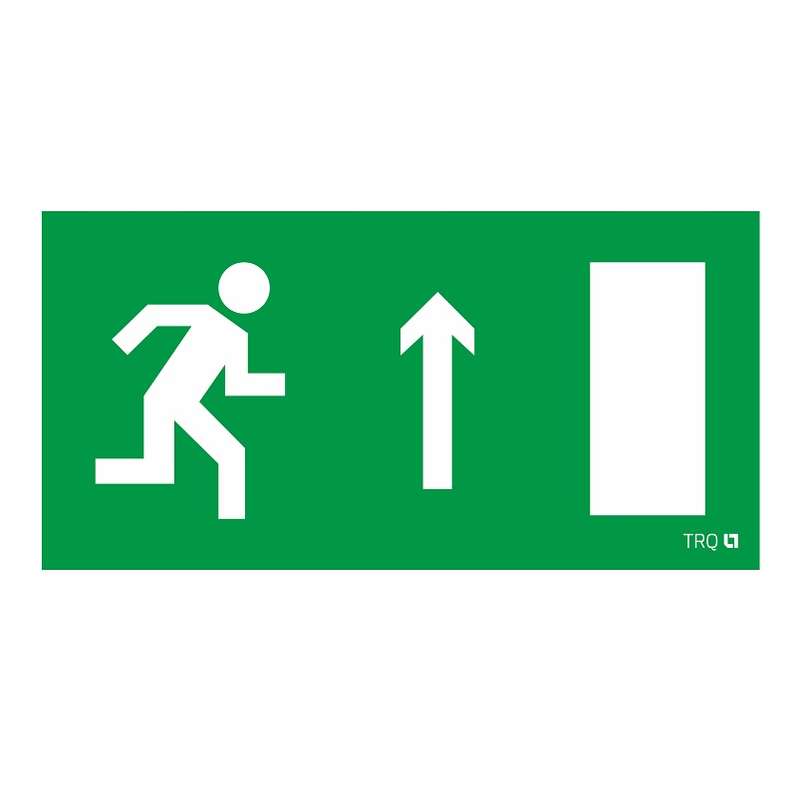 пиктограмма "выход прямо правосторонний" пэу 094 210х105 ст 2502001710 от BTSprom.by