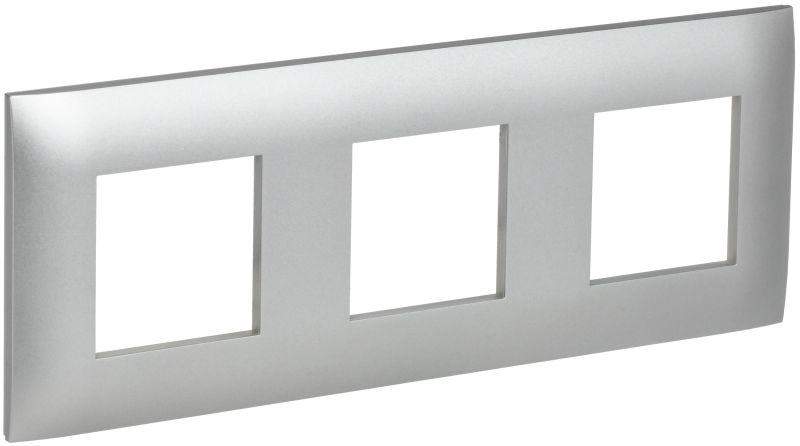 рамка 3-м skandy sk-f03s серебр. iek sk-m32-k23 от BTSprom.by