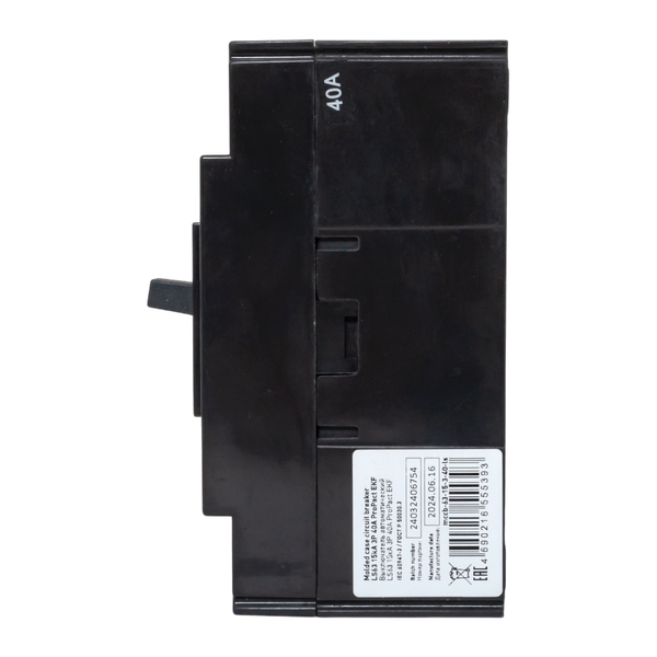  Выключатель автоматический 3п 40А 15кА LS63 ProPact EKF mccb-63-15-3-40-ls фото в каталоге от BTSprom.by