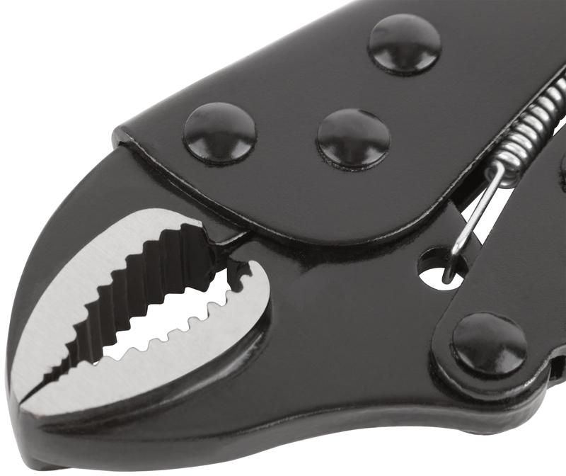  Зажим ручной с фиксатором тип WR черненый 180мм FIT 52712 фото в каталоге от BTSprom.by