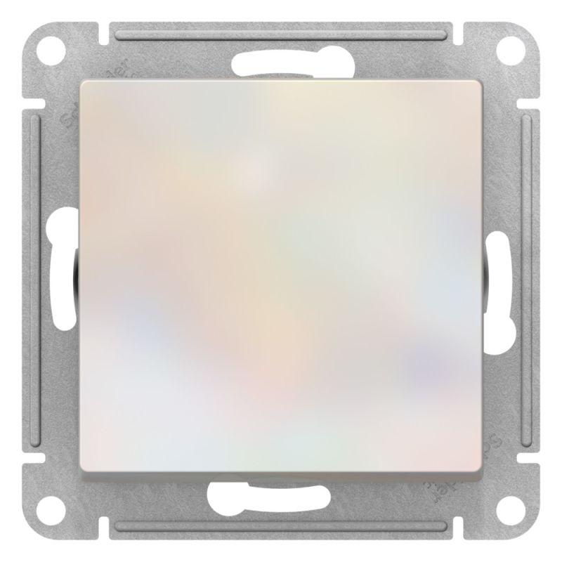  Выключатель 1-кл. AtlasDesign 2-п. 10А мех. жемчуж. SE ATN000421 фото в каталоге от BTSprom.by