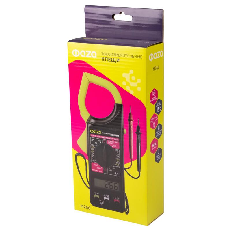  Клещи токовые M266 ФАZА 5000650 фото в каталоге от BTSprom.by