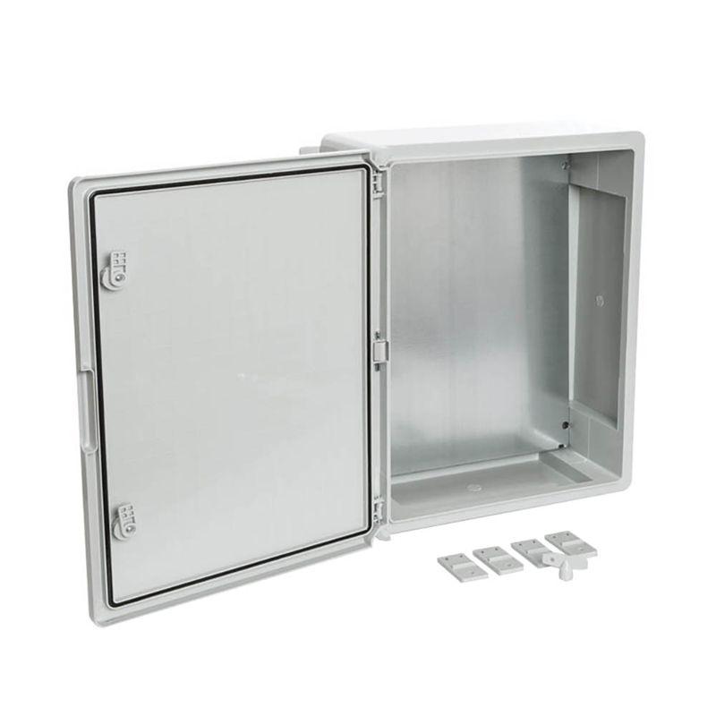 корпус пластиковый с монтажной панелью щмп ip65 сер. дверь 500х400х175 промрукав pr08.26484 от BTSprom.by