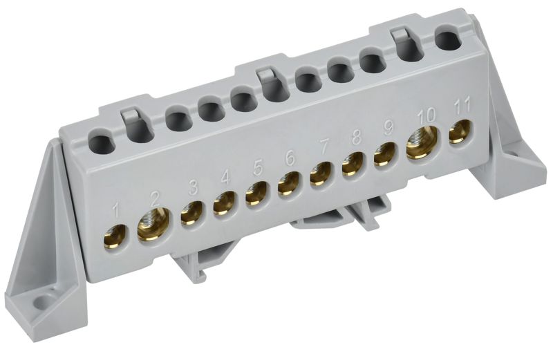 шина l "фаза" в комб. изол. "стойка" 8х12-11-ср tekfor iek tf-nn20-11-dp-k03 от BTSprom.by