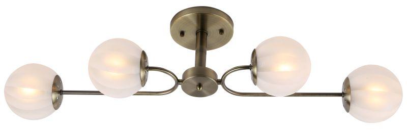 люстра pestilentia 3127-304 4хe27 40вт модерн rivoli б0054858 от BTSprom.by