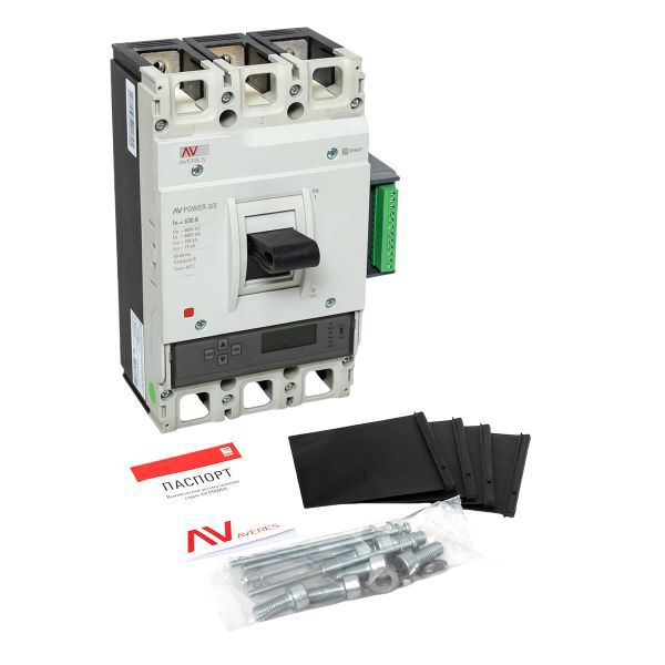  Выключатель автоматический 630А 100кА AV POWER-3/3 ETU6.2 AVERES EKF mccb-33-630H-6.2-av фото в каталоге от BTSprom.by