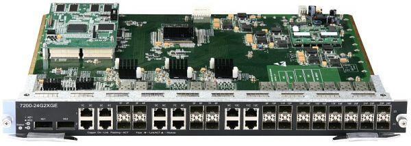 модуль 7200-24g2xg/a3a с 12 портами 100/1000base-x sfp 12 комбо-портами 100/1000base-t/sfp и 2 слотами 10gbase-x xfp для шасси des-7206/7210 d-link 1607537 от BTSprom.by