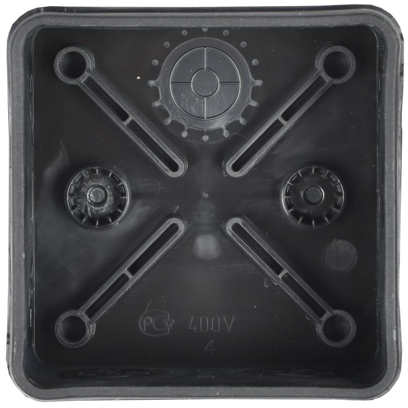  Коробка распаячная ОП КМ42435 80х80х40мм IP67 8 вводов черн. IEK UKO21-080-080-040-K02-66 фото в каталоге от BTSprom.by