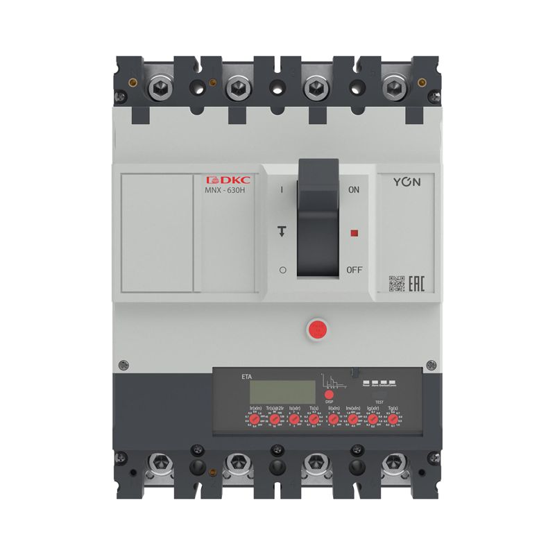 Выключатель автоматический 4P 630А 150кА pro MNX630H при AC415V расцепитель ETA YON MNX630H4PETA0630 фото в каталоге от BTSprom.by