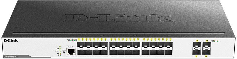 коммутатор управляемый dgs-3000-28xs dgs-3000-28xs/b1a 24sfp 4sfp+ d-link 1605769 от BTSprom.by