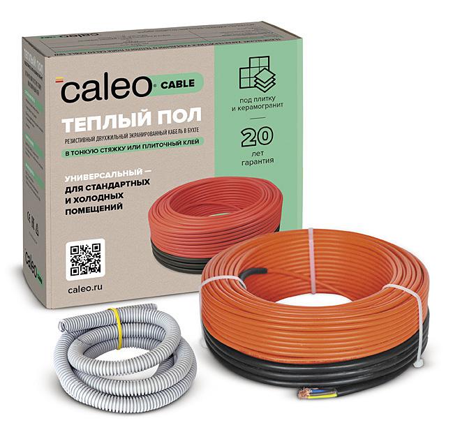 комплект "теплый пол" (кабель) cable 18w-100 13.8кв.м caleo ка000001735 от BTSprom.by