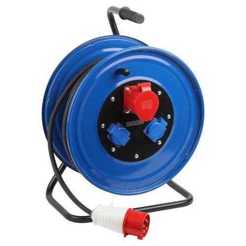 удлинитель на катушке 3х30м 32а ip44 ind380-rm-3e-5х2.5-30m-ip44 1хcee 5п 2хschuko 380в кг 5х2.5 эра б0057310 от BTSprom.by