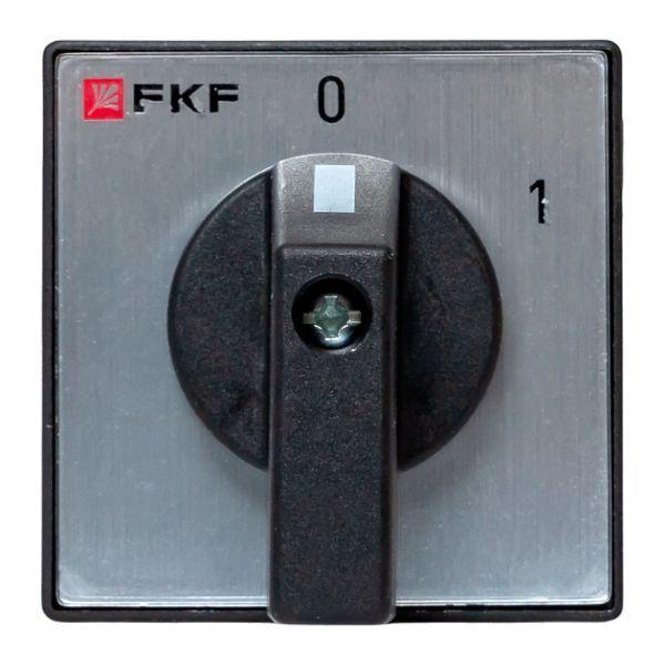  Переключатель кулачковый ПК-1-11 1п 10А "0-1" IP65 EKF pk-1-11-10-65 фото в каталоге от BTSprom.by