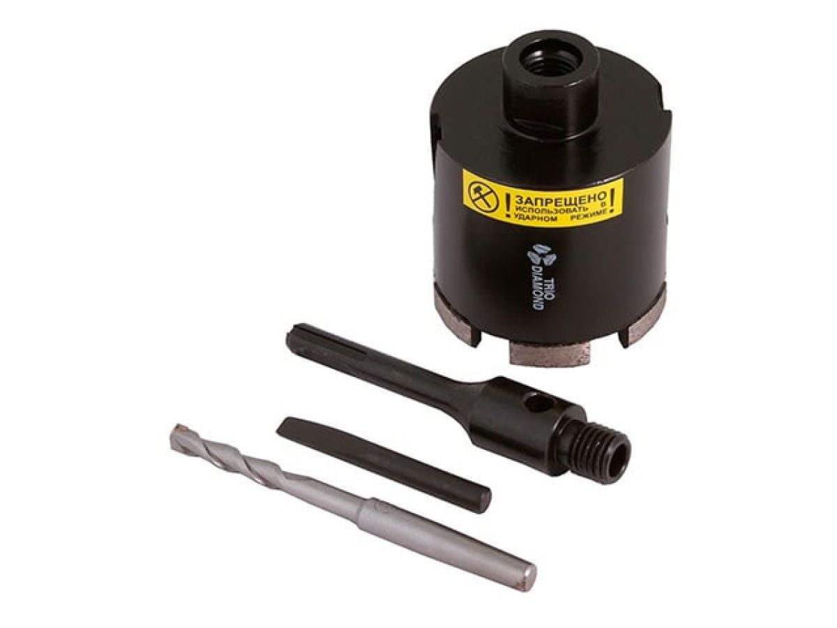 коронка алмазная d 68 мм бетон grand trio-diamond gc786 от BTSprom.by
