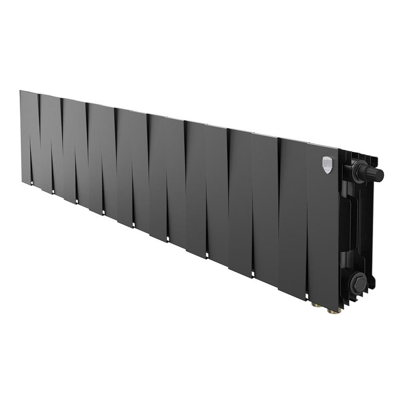 радиатор pianoforte 200 vdr80 18 секц. биметал. noir sable royal thermo нс-1506330 от BTSprom.by