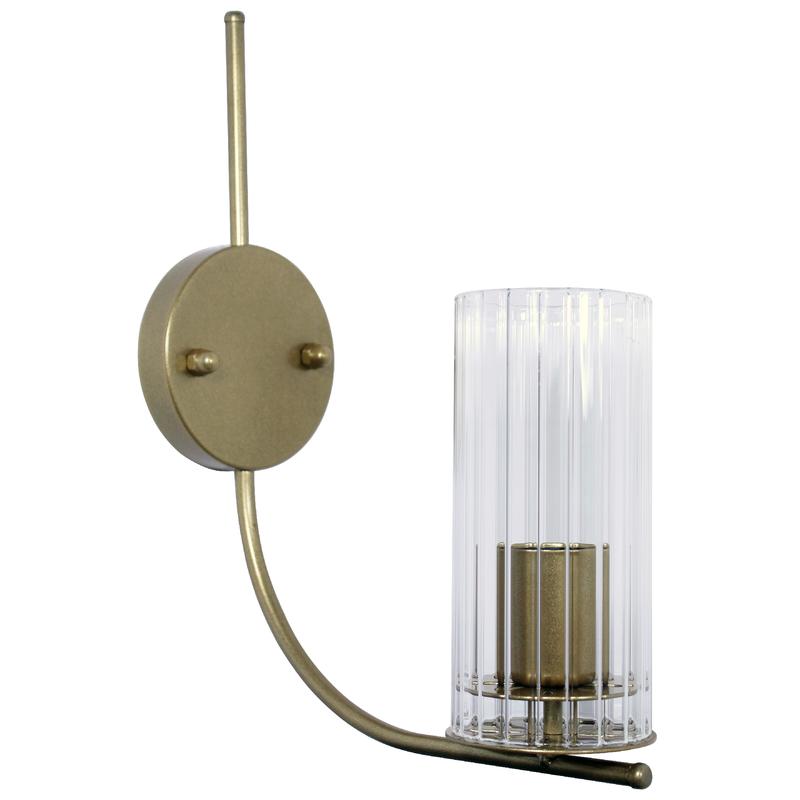 светильник "ария" 511 (плафон 0014) нбб 01-60-179 е27 (им) настенный зол. элетех 1005405237 от BTSprom.by