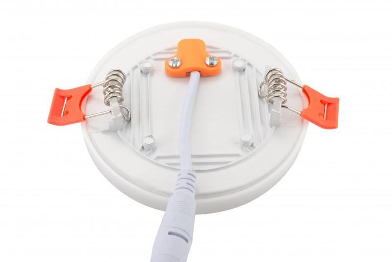  Светильник встраиваемый IP20 18Вт LED 4000 бел. пластик DENKIRS DK4605-DW фото в каталоге от BTSprom.by