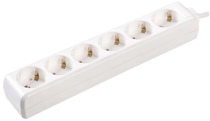 удлинитель 6х5м с заземл. 16а ip20 у06 2p+pe 250в 3х1 iek wyp10-16-06-05-z-n от BTSprom.by