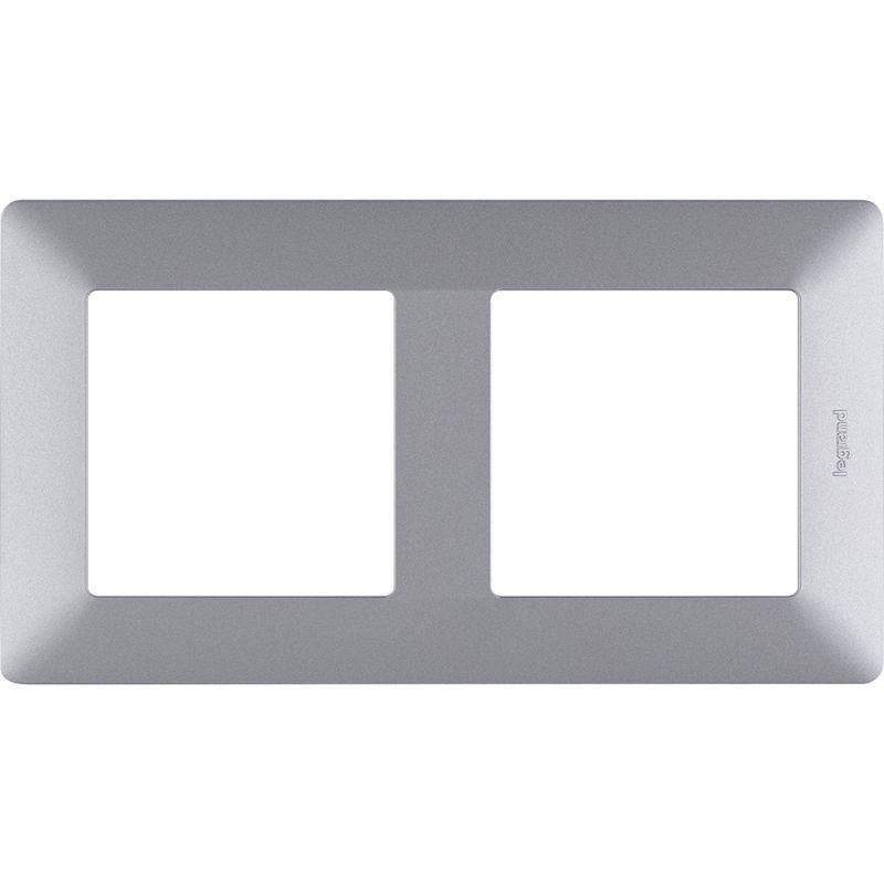 рамка 2-м valena life универсальная алюм. leg 754132 от BTSprom.by