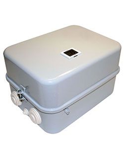 пускатель электромагнитный пм12-063241 у3 в 63а 380в/50гц 2но+2нз ip40 нереверсивный с реле ртт-231 53.5-63.0а в корпусе с кнопкой r электротехник et000168 от BTSprom.by