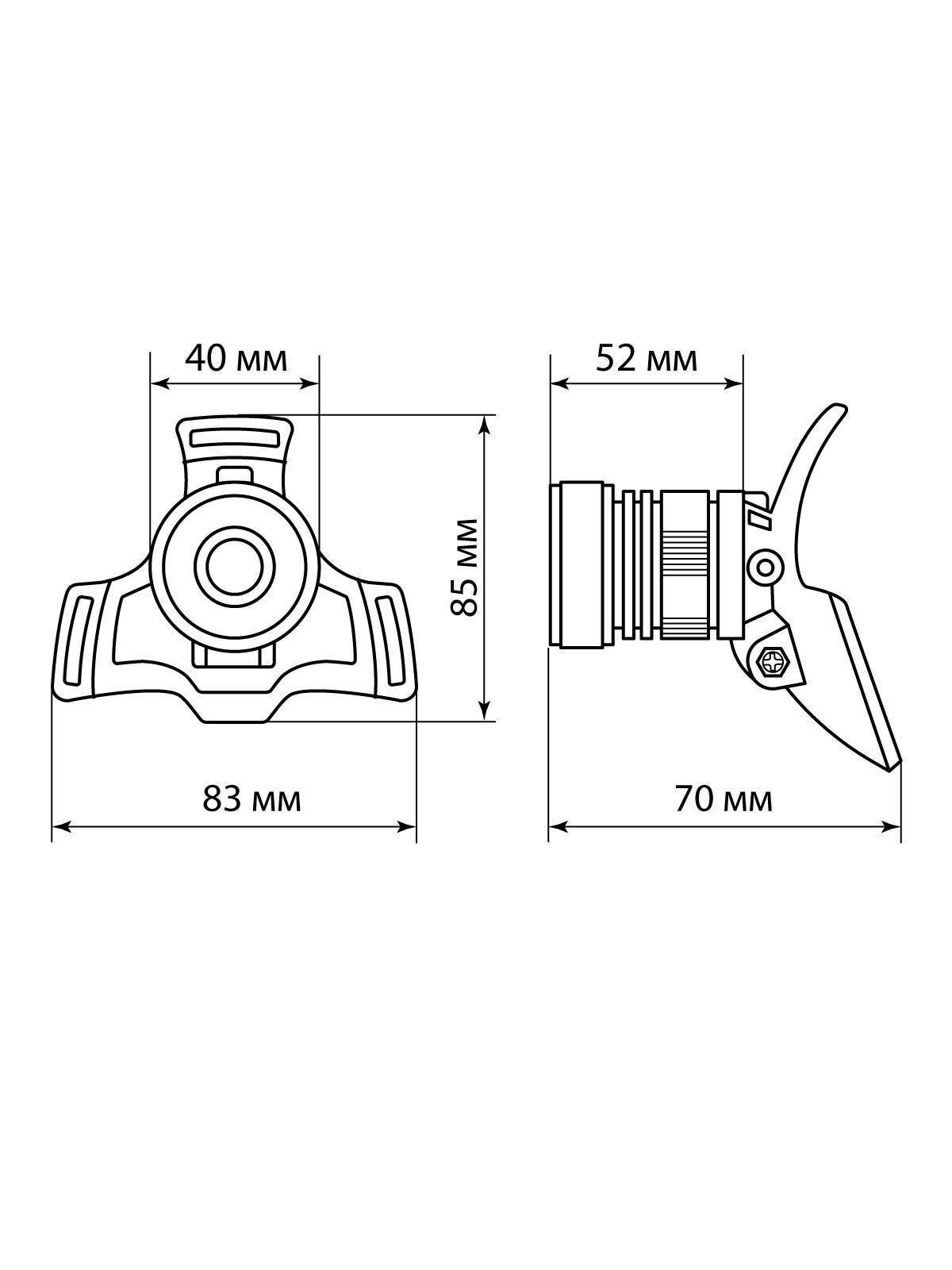 фонарь «налобный 12» аккум., 5 вт cree+3 вт cob, li-ion 3,7 в 2x18650 2,4 а*ч, 650 лм, usb, tdm от BTSprom.by