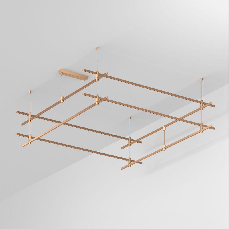 трек art-apriori-quadrat-2-rod-400-2000х2000 gd ip20 метал. arlight 048548 от BTSprom.by