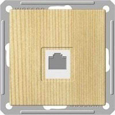 розетка компьютерная 1-м сп w59 rj45 кат.5e механизм сосна se rsi-152k5e-7-86 от BTSprom.by