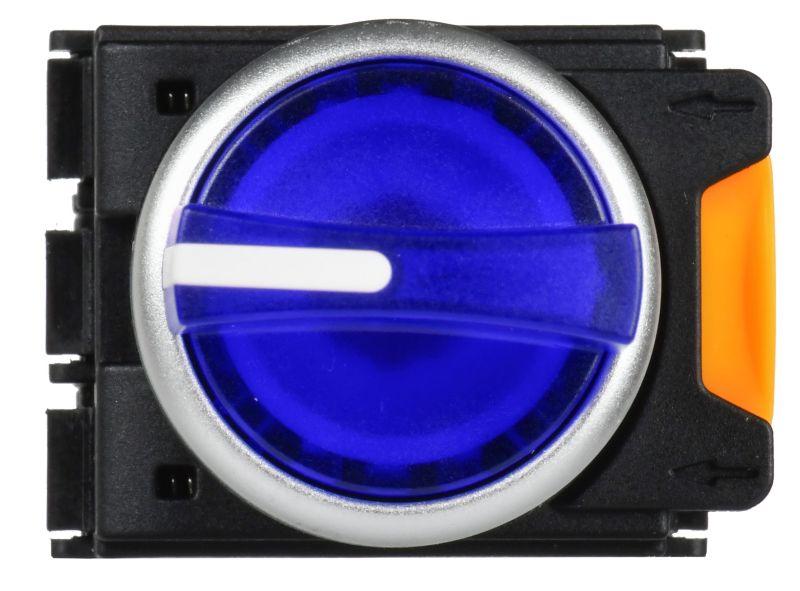  Переключатель 3 полож. 2НО с подсветкой син. MASTER IEK MI-SW60-20XD-4-14-3-K07 фото в каталоге от BTSprom.by