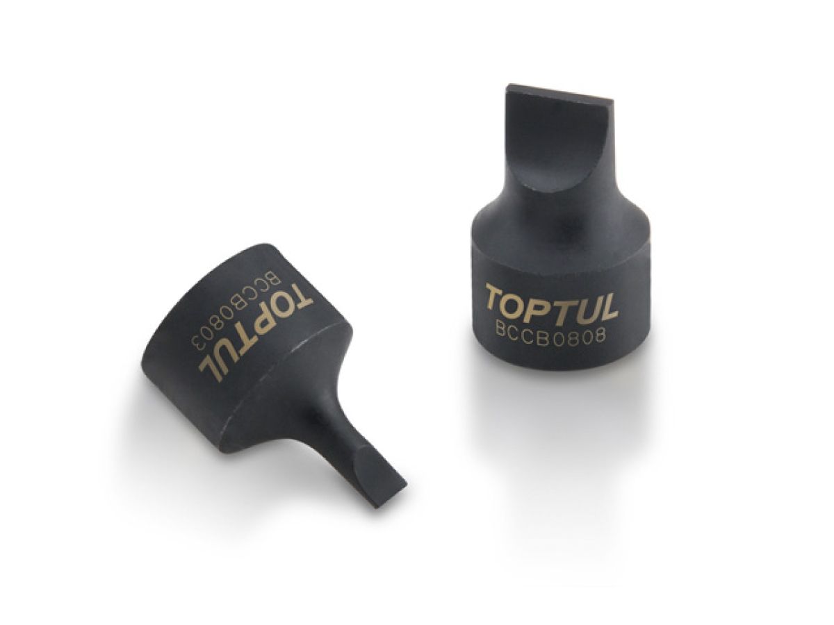 головка 1/4" с насадкой шлицевой 3мм sncm+v toptul (bccb0803) bccb0803 от BTSprom.by