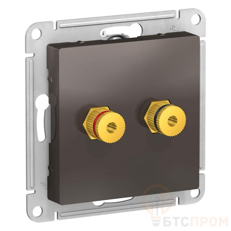 Розетка аудио 2-м AtlasDesign мокко SE ATN000687 фото в каталоге от BTSprom.by  Розетка аудио 2-м AtlasDesign мокко SE ATN000687 фото в каталоге от BTSprom.by