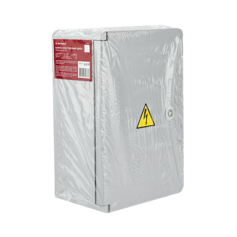  Корпус ЩМПп 320х220х130 IP65 пластик. Rexant 11-0453 фото в каталоге от BTSprom.by