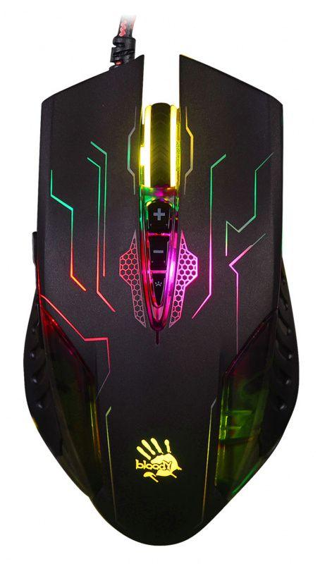 мышь bloody q51 черн./рисунок оптическая 3200dpi usb3.0 8but q51 a4tech 492777 от BTSprom.by