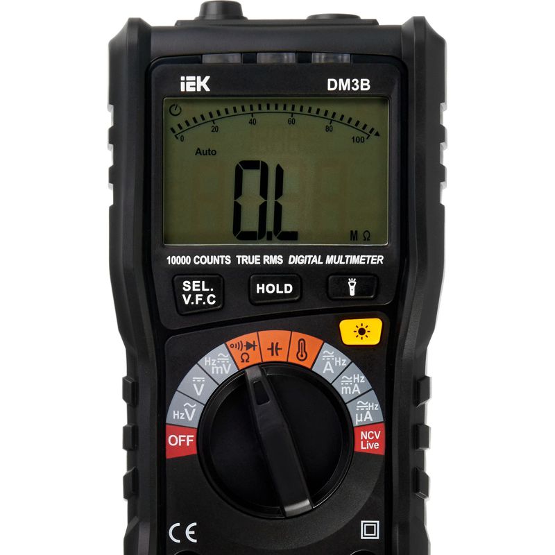  Мультиметр цифровой DM3B ARMA2L 5 IEK A2L5-DM12-03 фото в каталоге от BTSprom.by