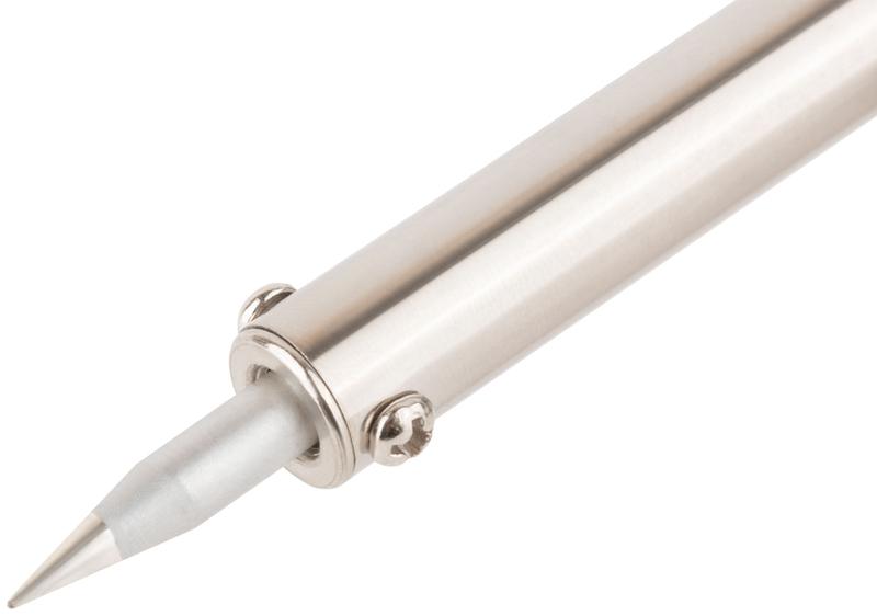  Паяльник 220В 2 режима работы подставка выключатель прорезиненная ручка конусное жало 30Вт/60Вт FIT 60495 фото в каталоге от BTSprom.by