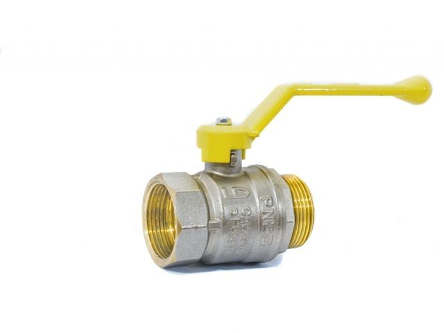 кран шаровый 3/4" нар.-вн. ручка (газ) pn40, ld ld.47.353.20 от BTSprom.by