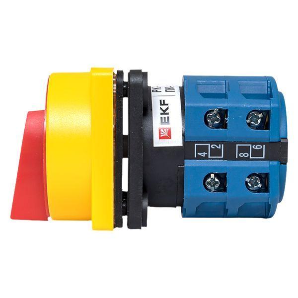  Переключатель кулачковый ПК-1-14 25А 4п "0-1" с блокировкой IP65 PROxima EKF pk-1-14-25-a65 фото в каталоге от BTSprom.by