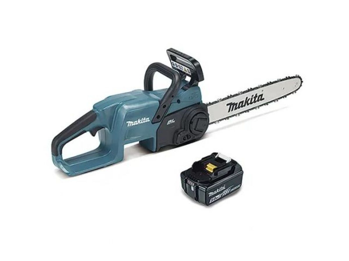  Аккум. пила цепная MAKITA LXT DUC 407 RT шина 40 см (16"), 3/8, 1.1 мм (18.0 В1 акк.5.0 А/ч Li-Ion) DUC407RT фото в каталоге от BTSprom.by